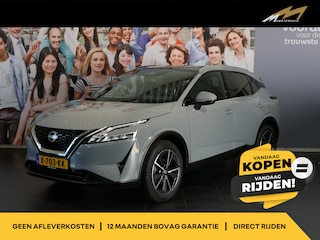 Nissan Qashqai 1.3 MHEV Xtronic Tekna *1.800KG Trekgewicht!* Panoramadak - Allseasons - Dakrails - Trekhaak! - Headup display