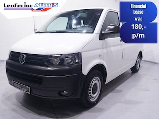 Volkswagen Transporter 2.0 TDI 140 pk L1 Dubbel Cabine 6-Zits Airco Cruise Control, Laadruimte Pakket, Trekhaak