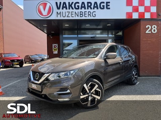 Nissan Qashqai 1.3 DIG-T N-Connecta // ADAPT. CRUISE // 360 CAMERA+SENSOREN // KEYLESS // DODEHOEK // TREKHAAK // NAVI+CARPLAY // STOELVERWARMING //