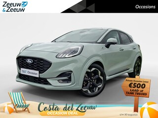 Ford Puma 1.0 EcoBoost Hybrid ST-Line X Automaat | NL Auto | Winterpack | Driver assistancepack | 360Camera | Adaptive cruisecontrol | 360Camera | EL. Achterklep | 18" Lichtmetaal | Halfleer |