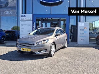 Ford Focus Wagon 1.0 First Edition | Half Leder | Elektrische stoelen | Winterpack | Cruise Control | Dealer onderhouden |