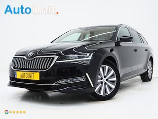 Skoda Superb Combi 1.4 TSI iV Style | Leder | Trekhaak | 360 | Massage | Stoelkoeling | Keyless | Virtual | Sfeerlicht