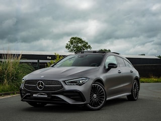 Mercedes-Benz CLA Shooting Brake 250 e AMG|Panoramadak|Burmester® |Matrix LED|Stuurverwarming|Trekhaak|Camera 360°|Memory|Sfeerverlichting|Keyless|Dodehoek assis.