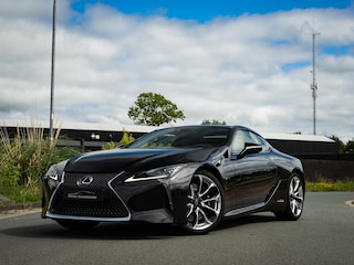 Lexus LC 500h |Carbon dak|Stoelverwarming & stoelverkoeling|Stuurverw.|HUD|Memory|Camera|Lane assis.|Keyless