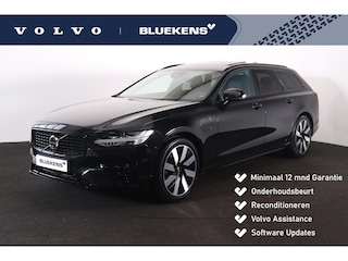 Volvo V90 T6 Recharge AWD Plus Dark - Panorama/schuifdak - IntelliSafe Assist & Surround - 360º Camera - Harman/Kardon audio - Verwarmde voorstoelen, stuur & achterbank - Parkeersensoren voor & achter - Elektr. bedienb. voorstoelen met geheugen - Head up display - Extra getint glas - 19' LMV