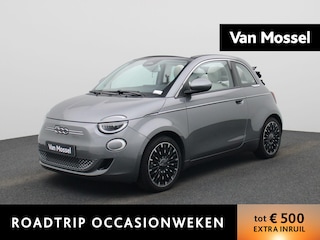 Fiat 500 Cabrio 42KWH LA PRIMA BY BOCELLI | Cruise Control | Achteruitrijcamera | Stoelverwarming | Keyless | Appel Carplay/Android Auto |