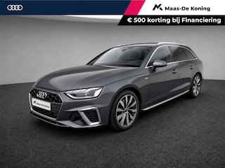Audi A4 Avant 35 TFSI 150pk S edition · Apple/Android Car Play · Camera · Afgevlakt sportstuur · Virtual Cockpit · Garantie t/m 23-12-2026 of 100.000km