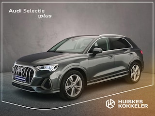 Audi Q3 35 TFSI Pro Line S | S-Line | Trekhaak | Cruise control | Achteruitrijcamera | Navigatie | Elektrische achterklep | Stoelverwarming | LED koplampen