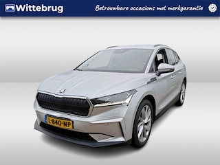 Skoda Enyaq iV 60 First Edition / SOH 92%/ AUTOMAAT/ PARK.SENSOREN V+A/ CAMERA/ MEMORY SEAT/ STOELVERWARMING/ CRUISE/ DIGITAL DASH/ KEYLESS/ NAVI/ CLIMA