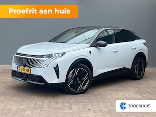Peugeot 3008 GT 73 kWh Elec stoelen met massage | Leer | 360 Camera | Afneembare Trekhaak | Stoelverwarming achterin | | 11 kW lader | Achteruitrijcamera | Apple Carplay/Android Auto|telefoonintegratie premium