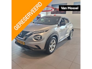 Nissan Juke 1.0 DIG-T N-Connecta | Achteruitrijcamera | Cruise Control | Navigatie | Apple Carplay/Android Auto | 17" LMV |