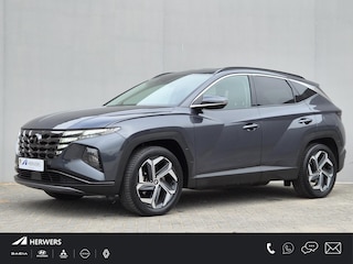 Hyundai Tucson 1.6 T-GDI PHEV Comfort Smart 4WD / Fabrieksgarantie tot 05-2027 / Dealer onderhouden / Stuur- & Stoelverwarming / Trekgewicht 1350 kg / Achteruitrijcamera / Apple Carplay Android Auto / EAER bereik 62 km bereik stad 74 km /