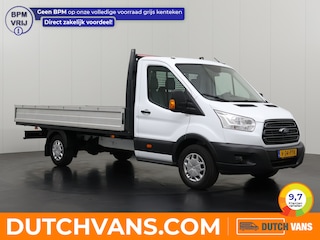 Ford Transit 2.0TDCi 130PK Open Laadbak 4,25 Laadlengte | Airco | Cruise | 3-Zits | Leder