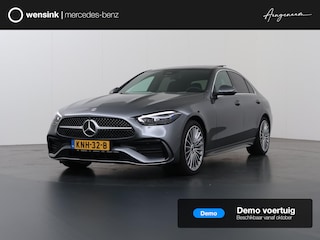 Mercedes-Benz C-klasse 300e Business Solution AMG | Matrix Led | Panoramaschuifdak | Burmester | Stoelverwarming | Dodehoekassistent |