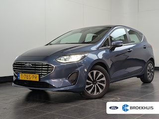 Ford Fiesta 1.0 EcoBoost Hybrid Titanium | 1e Eigenaar! | Winterpack | LED | Clima | Navi By App | Cruise Control | Parkeersensoren | DAB
