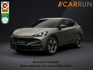 Cupra Tavascan 77 kWh | Nieuw! | Winter-Pack | Warmtepomp | Verlengde Fabrieksgarantie | 7x Op Voorraad | Adaptive Cruise Control | 3-Zone Clima | Verwarmde Voorruit | Keyless-Entry | Sfeerverlichting | Stoelverwarming | Carplay | Stuurverwarming | Getint Glas | 19 inch | Lane-Assist | Camera | Draadloos Laden |