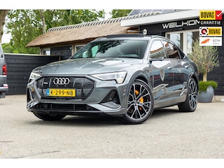 Audi E-tron 55 quattro S-Line 95 kWh Soh 92% I Panoramadak I Leder I B&O I Adaptive Cruise I HeadUp I Luchtvering