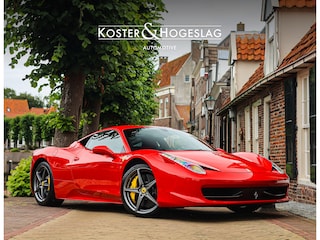Ferrari 458 4.5 V8 Italia HELE | Historie - Carbon - Rosso Corsa