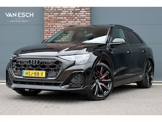 Audi Q8 55 TFSI e Quattro Pro Line S | Luchtvering | Achterasbesturing | ACC | Bang&Olufsen | Trekhaak | Matrix-LED | Soft-Close | Verwarmd Stuurwiel | Panoramadak | Keyless Entry |