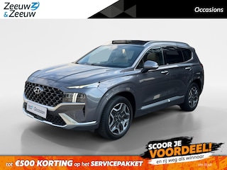 Hyundai Santa Fe 1.6 T-GDI PHEV Premium Sky 7p. | Zeer netjes | Leder | Schuif/kantel dak |