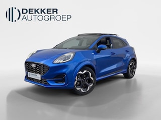 Ford Puma ST-line-X 1.0 EcoBoost Hybrid 155 pk Automaat Panoramadak | Afneembare trekhaak | half lederen bekleding | 18" lichtmetalen velgen | Winterpack