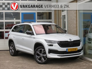 Skoda Kodiaq 1.5 TSI DSG Sportline Business Camera|Trekhaak|Schaalstoelen|Winter Pakket|Ad. Cruise|CarPlay|Clima|Voorruit Verw.