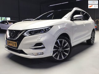 Nissan Qashqai 1.3 DIG-T Tekna + I Pano I Dealer I Leder I 360Cam I Navi I Keyless I Led I Bose I Elec + Memory +Stoelverw I 160PK