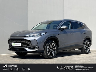 MG HS 1.5 Full Hybrid+ Luxury / Fabrieksgarantie tot 12-2032<150.000 km / Stuur- & Stoelverwarming / Elektrische achterklep / Camera 360° / Apple Carplay Android Auto / Adaptief cruise control / Draadloze telefoon lader / Keyless Entry/Start / 19" LM wielen /