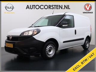 Fiat Doblò 1.6JTD 101PK 3-Persoons Airco Euro 6 S Betonplex Vloer Wandbetimmering Schuifdeur Dealeronderhouden Origineel Nederlandse Auto