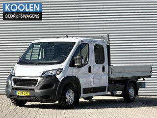 Peugeot Boxer Open laadbak 2.2 165PK L4 DC Dubbele cabine Peugeot Boxer Open laadbak 2.2 BlueHDi 165 L4 Zwaar DC 3.5t