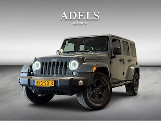 Jeep Wrangler Unlimited 2.8 CRD Automaat Trekhaak Leer