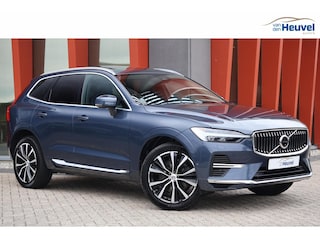 Volvo XC60 T8 Recharge AWD Ultimate Bright | Longe Range | Stoelverwarming | Trekhaak | Leder | Panoramadak | BLIS | Pilot Assist | 360° Camera | Keyless
