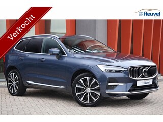 Volvo XC60 T8 Recharge AWD Ultimate Bright | Longe Range | Stoelverwarming | Trekhaak | Leder | Panoramadak | BLIS | Pilot Assist | 360° Camera | Keyless