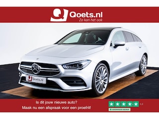 Mercedes-Benz CLA Shooting Brake 250 e AMG Line Panoramadak - Trekhaak - Sfeerverlichting - Memorystoelen - Stoelverwarming - Dodehoekassistent - Camera - 19 inch - Lederpakket