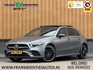 Mercedes-Benz A-klasse 250 e Premium Plus | Grafietgrijs Mango | Burmester | Panorama dak | Head-Up Display | 360° Camera | Multibeam Led | Sfeerverlichting | Trekhaak | Apple Carplay | Android Auto |