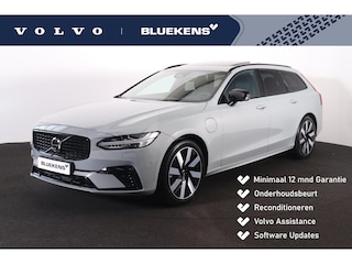 Volvo V90 T6 Recharge AWD Plus Dark - Panorama/schuifdak - IntelliSafe Assist & Surround - 360º Camera - Bowers & Wilkins audio - Adaptieve LED koplampen - Verwarmde voorstoelen, stuur & achterbank - Parkeersensoren voor & achter - Elektr. bedienb. voorstoelen met geheugen - Head up display - Extra getint glas - 19' LMV