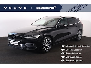 Volvo V60 B3 Business Pro - Panorama/schuifdak - IntelliSafe Assist & Surround - Parkeercamera achter - Verwarmde voorstoelen, stuur & achterbank - Parkeersensoren voor & achter - Standkachel - Extra getint glas - Inklapbare trekhaak - 18' LMV
