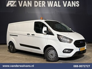 Ford Transit Custom 2.0 TDCI 130pk L2H1 Euro6 Airco | Camera | LED | Apple Carplay | Cruisecontrol | 2800kg Trekhaak Cruisecontrol, Stoelverwarming, Verwarmde voorruit, Parkeersensoren, Bijrijdersbank