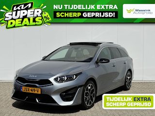 Kia Ceed Sportswagon 1.5 T-GDi GT-PlusLine | Navigatie | JBL | Panorama schuif -kantel dak | Stoel - stuurverwarming | Camera | Elektrische geheugen bestuurdersstoel |