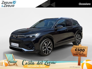 Volkswagen Tiguan 1.5 eTSI R-Line Business | Elektrisch wegklapbare trekhaak | Stoelmassage | Elektrisch bedienbare achterklep | Achteruitrijcamera | Parkeersensoren voor- en achter | Navi | Adaptive cruise control | Sportstoelen
