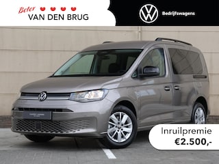Volkswagen Caddy Combi Life 1.5 eHybrid EU6 85 kW (115 pk) 2755 mm 6 vers | Camera | Parkeersensoren voor en achter | Trekhaak | Navigatie via app connect |