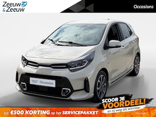 Kia Picanto 1.0 DPi GT-Line | Lederen bekleding | Achteruitrijcamera | Parkeersensoren achter | Navi | Apple/Android Carplay | Climate control | LMV | Cruise control