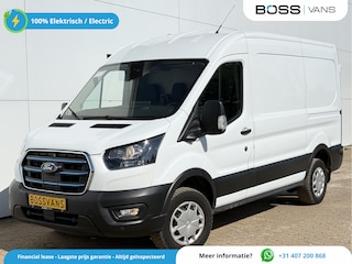 Ford Transit 68 kWh 184PK L2H2 316km WLTP 96,6% (SOH) Climate Control Cruise Control CarPlay Navigatie Parkeersensoren v+a