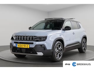 Jeep Avenger Summit 54 kWh | Tot 8 Jaar Garantie | Warmtepomp | Schuif-Kanteldak | Winter Pack | Camera | Navigatie |