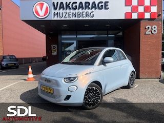 Fiat 500 La Prima 42 kWh SOH 92%!! // CABRIO // ADAPTIEVE CRUISE // PARKEERCAMERA // NAVI+CARPLAY // KEYLESS // LED //