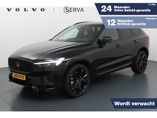Volvo XC60 T6 Plug-in hybrid AWD Ultra Black Edition | Panoramadak | 360° camera | Luchtvering | Head-up display | Harman Kardon | Stoel- en Stuurverwarming