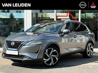 Nissan Qashqai 1.3 Mild-Hybrid 158pk Xtronic Tekna Plus | Trekhaak | Leder | Panoramadak | Head-Up | App Connect | Navigatie | Keyless