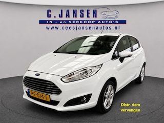 Ford Fiesta 1.0 Style Distr. r. vervangen! | Airco | Bluetooth | Cruise control en lederen stuurwiel
