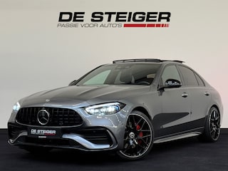 Mercedes-Benz C-klasse 300 e AMG Pano Burmester Distronic Digital Sfeer 360 Memory