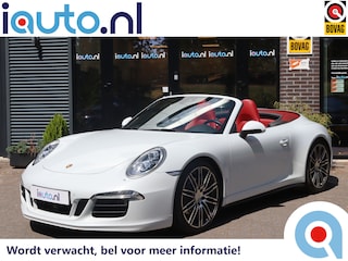 Porsche 911 Cabrio 3.8 430PK Powerkit Carrera 4S LED+/Burmester/Sport Chrono+/Sportuitlaat/18-voudig sportstoelen/PTV Plus/ACC/20"